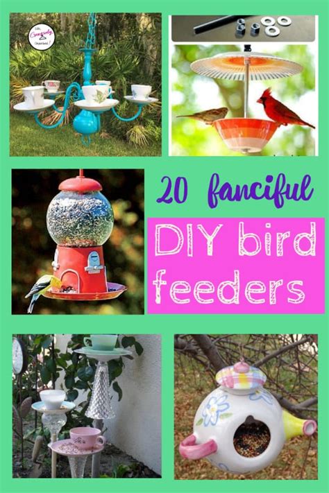 20 fanciful DIY bird feeders - LIFE, CREATIVELY ORGANIZED