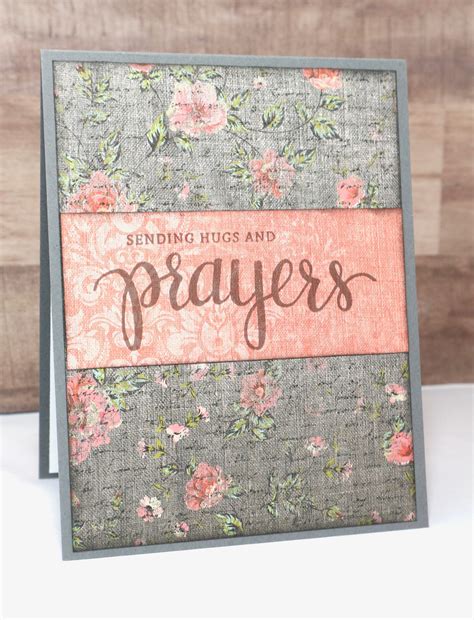 Prayers Card Sympathy Card Condolence Card Sorry for Your Loss With ...