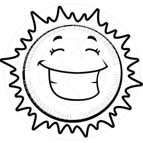 Black And White Sun Clipart | Free download on ClipArtMag