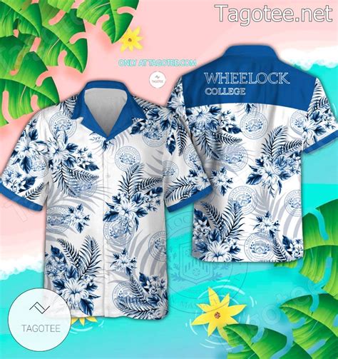 Wheelock College Aloha Summer Shirt And Shorts - BiShop - Tagotee