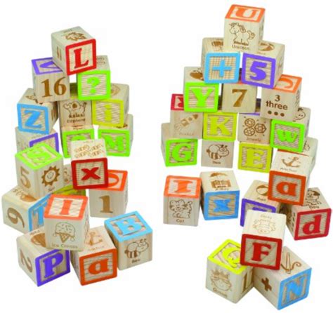 Amazon: Highly Rated 40-Piece Wooden ABC Blocks Only $14.16 (Regularly ...