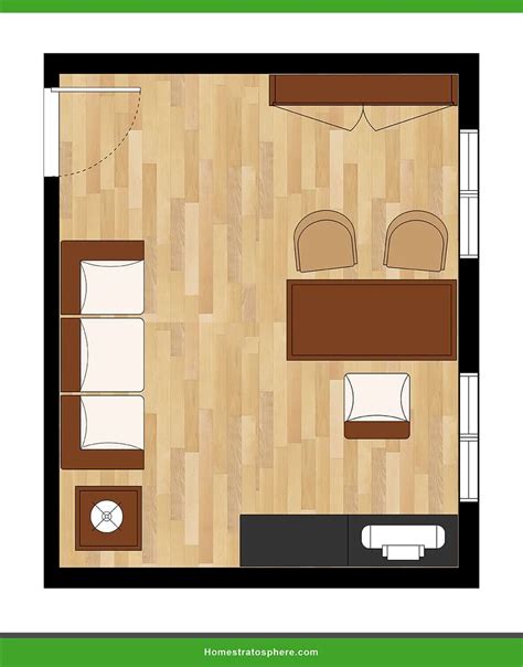 25 Home Office Layouts (Illustrated Floor Plans)