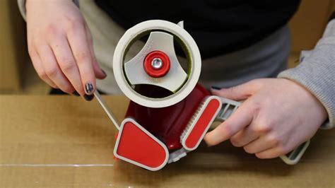 Packing Tape How To Load And Use Packing Tape Dispenser, 59% OFF