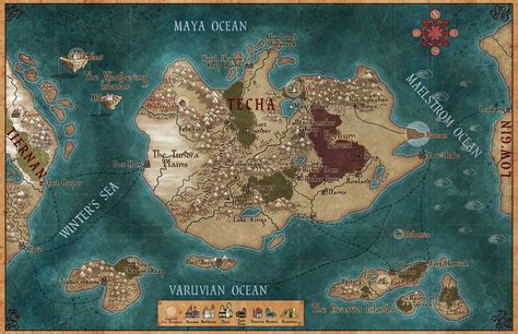 Fine Art: Beautiful Maps Of Fake Places | Kotaku Australia