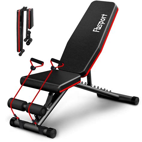 Buy FBSPORT Adjustable Weight Bench, Strength Training Workout Bench ...