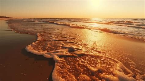 Sunrise on a sandy beach Digital Art by Solenia Lazzaro - Pixels