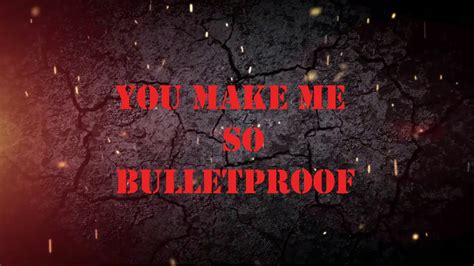 Godsmack-Bulletproof Lyrics video! - YouTube