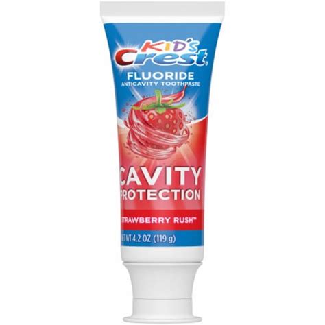 Crest® Kids Cavity Protection Strawberry Rush Fluoride Toothpaste, 4.2 oz - Kroger