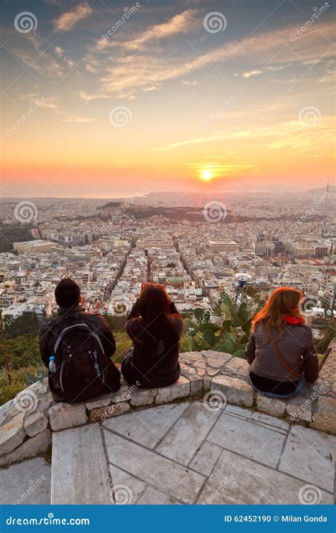 Lycabettus Hill. editorial image. Image of urban, travel - 62452190