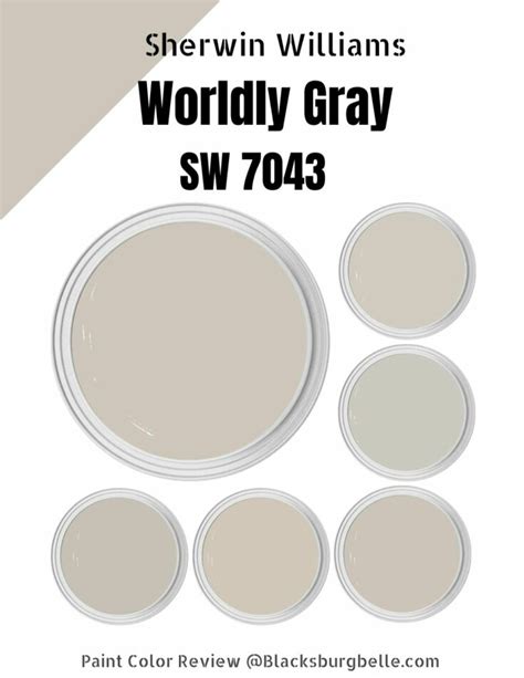 Sherwin Williams Worldly Gray (Palette, Coordinating & Inspirations)