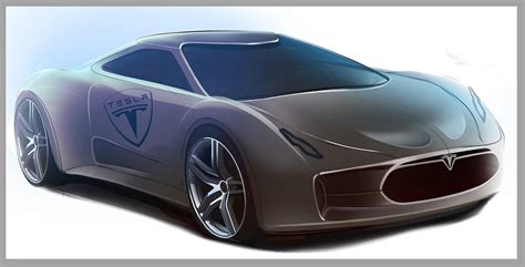 Tesla concept car 2020 on Behance