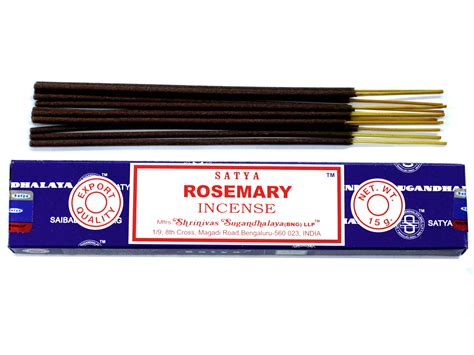 Wholesale Satya Incense 15gm - Rosemary - Ancient Wisdom Giftware Supplier