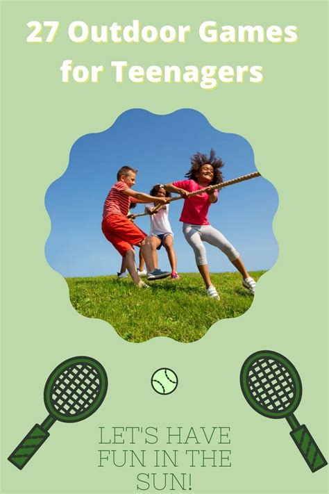 27 Outdoor Games For Teenagers - momma teen