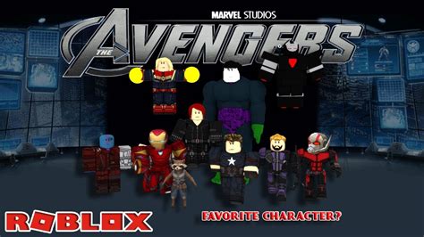 Who is Your FAVORITE MARVEL CHARACTER..? (Roblox Avengers Endgame ...