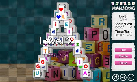 🕹️ Play Letter Mahjong Game: Free Online A B C Alphabet Letters ...