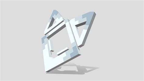 fox logo - 3D model by Blocky_Vani [395b29f] - Sketchfab