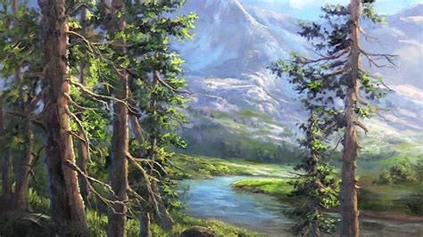 Mountain Scenery Paintings