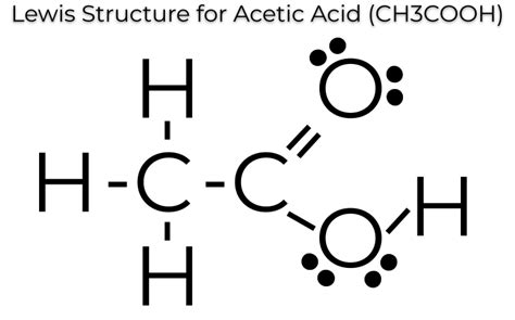 Lewis Dot Structure For Ch3cooh