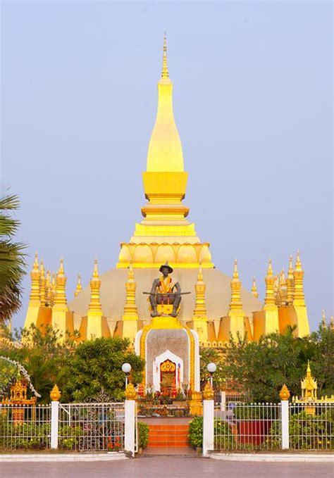 Pha That Luang stupa Vientiane - Pha That Luang festival