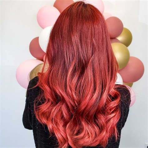 Ruby Red Hair Dye Color Ideas