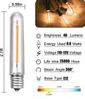 12 Pack Dimmable E12 LED Bulbs, 0.6W Led Candelabra Bulbs 2700K Warm ...