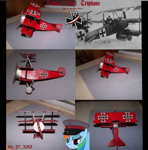 Fokker Dr. Triplane custom model plane by ImperialAce on DeviantArt