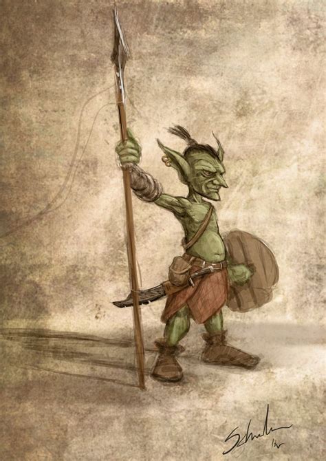 Goblin concept by Schnedler on deviantART | Dark fantasy art, Fantasy artwork, Character art