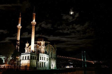 mosques, Istanbul, Turkey, Bosphorus, Stars, Night, Ortaköy Mosque Wallpapers HD / Desktop and ...