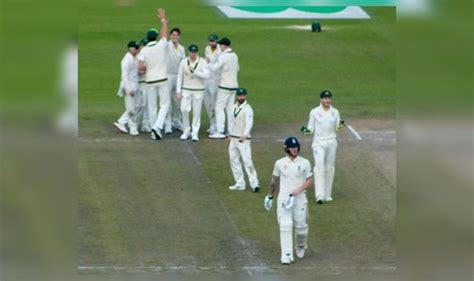 Ashes 2019 Ben Stokes Walks Despite Umpire Ruling Him Not Out to Leave ...