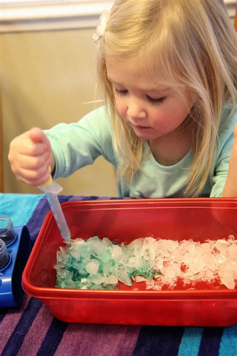 Toddler Approved!: Fizzy Ice {Science Activity for Kids}