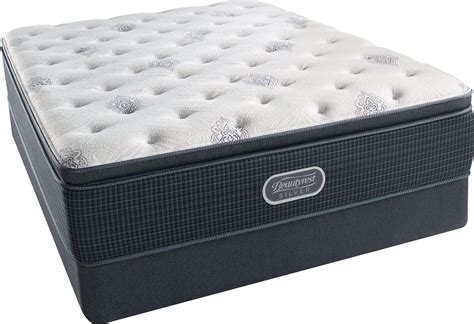 Beautyrest Recharge Silver Offshore Mist Pillow Top Plush King Size ...