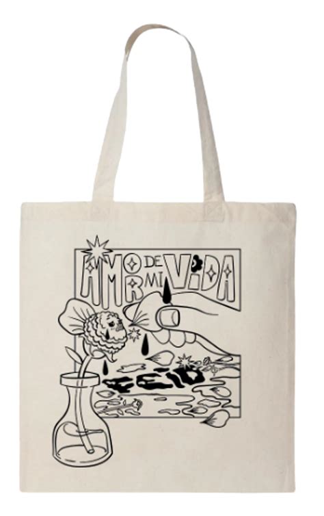 Feid Merch 2022 Amor De Mi Vida Tote Bag | WHAT’S ON THE STAR?