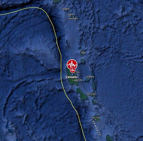 Very strong and shallow M7.0 earthquake hits Vanuatu - The Watchers