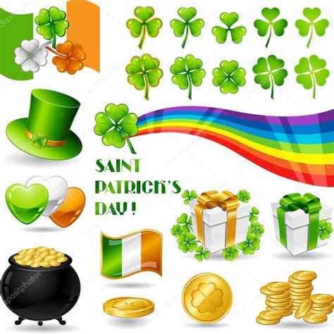 Saint Patrick's Day Symbols - St Patrick S Day Symbols Green Hat And ...