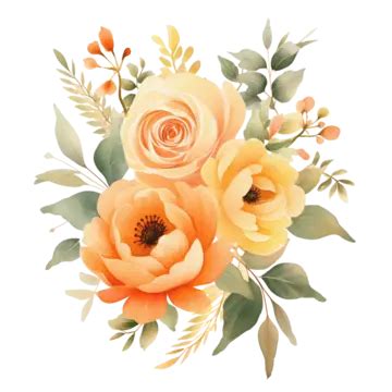 Watercolor Flower Wedding, Flower, Watercolor, Wedding PNG Transparent Clipart Image and PSD ...