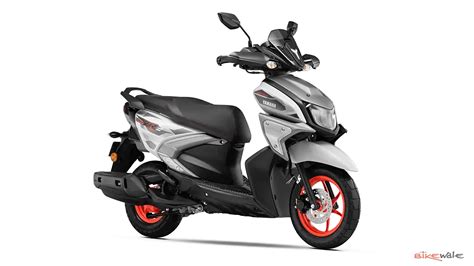 Yamaha Ray ZR 125 Light Grey Vermillion-SR Colour, Ray ZR 125 Colours ...