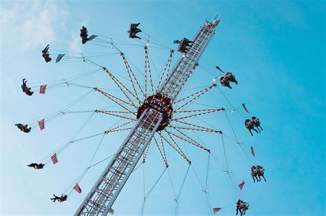 Flying Swing Carousel Amusement Park Ride Fun Fair Free Stock Photo | picjumbo