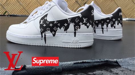 Supreme Lv Nike Shoes | semashow.com