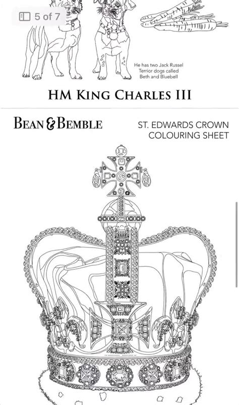 King Charles III Coronation Colouring Sheets Printable - Coloring Home