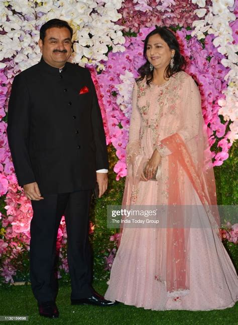 Chairman of Adani Group, Gautam Adani poses for a photograph along ...