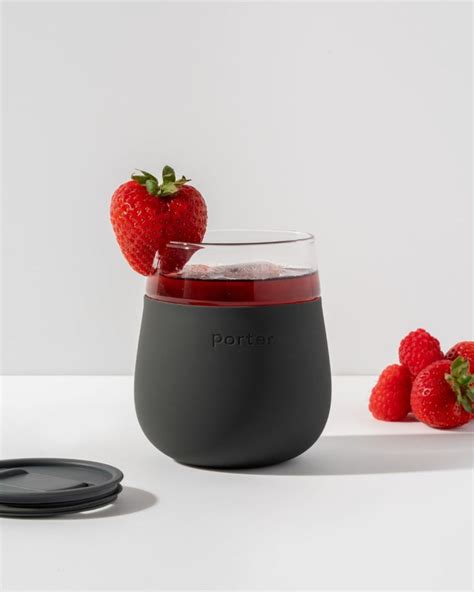 Porter Glass - Silicone-Wrapped Wine Glass | W&P