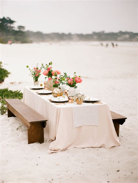 Dinner Party on the Beach - Elizabeth Anne Designs: The Wedding Blog