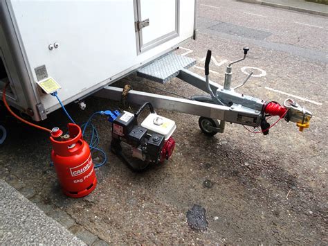 Trailer Powered By Generator Free Stock Photo - Public Domain Pictures
