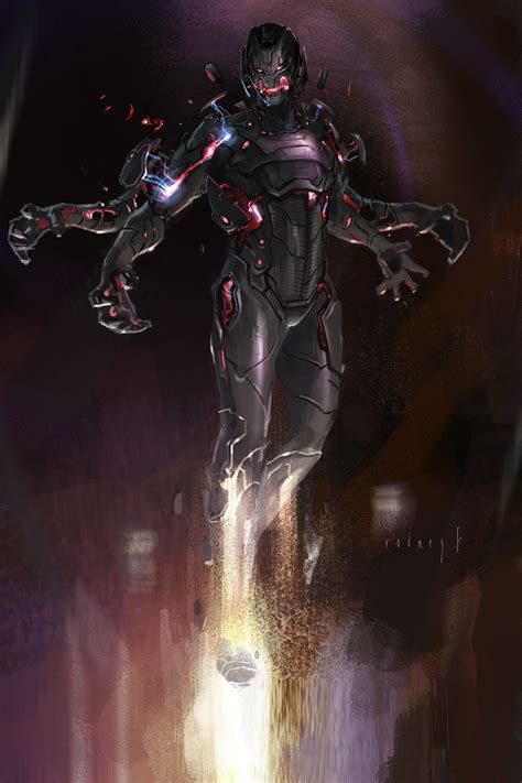 Avengers: Age of Ultron Concept Art by Rodney Fuentebella | Concept Art ...