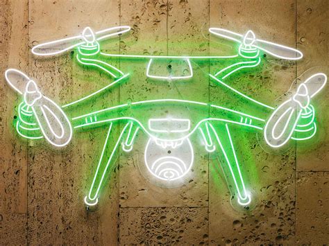 Drone - "Drone" Neon Sign