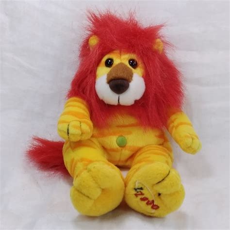 Zany Brainy | Toys | Zany Brainy Zooolennium Lion Ziger Zoomer Toy 8 Orange Yellow Plush Stuffed ...