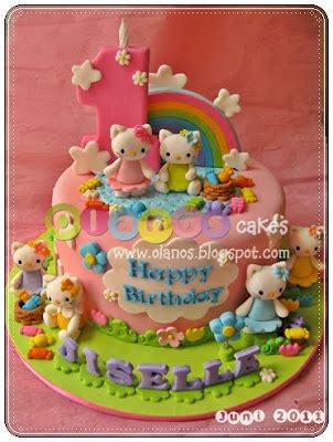 Olanos: Hello Kitty Birthday Cake for Jissele