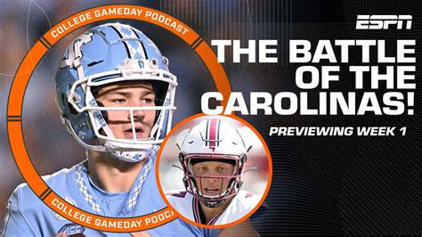 North Carolina vs. South Carolina: Previewing Week 1 🏈 | College GameDay Podcast - Big Win Sports