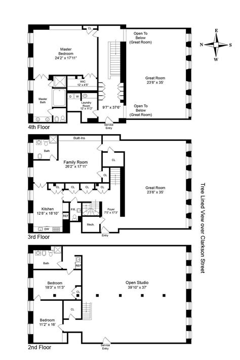 Two Sophisticated Luxury Apartments In NY (Includes Floor Plans)