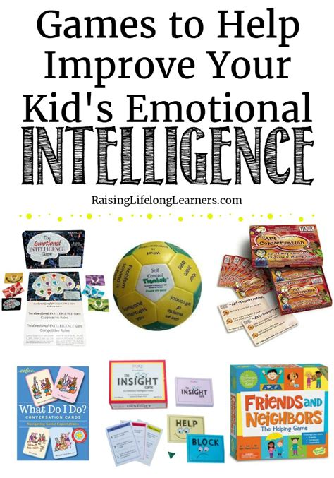 Games to Help Improve Your Kid’s Emotional Intelligence - Raising Lifelong Learners